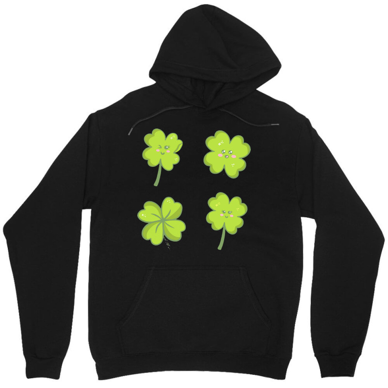 Kawaii Shamrock T  Shirt Kawaii Shamrock Four Leaf Clover Set T  Shirt Unisex Hoodie | Artistshot