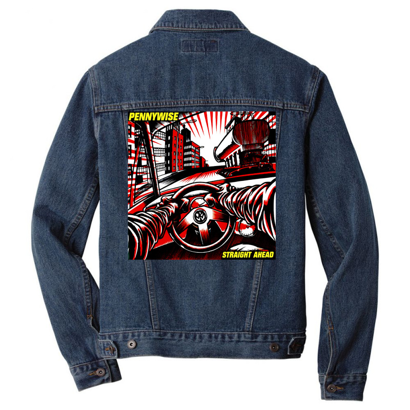 Pennywise Men Denim Jacket by humekyesliet | Artistshot