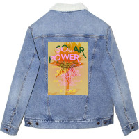 Solar Power Tracklist Unisex Sherpa-lined Denim Jacket | Artistshot