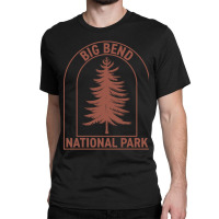 Big Bend National Park Texas Vintage Tree Classic T-shirt | Artistshot