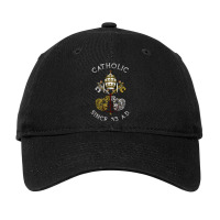 Catholic Since 33 Ad Adjustable Cap | Artistshot