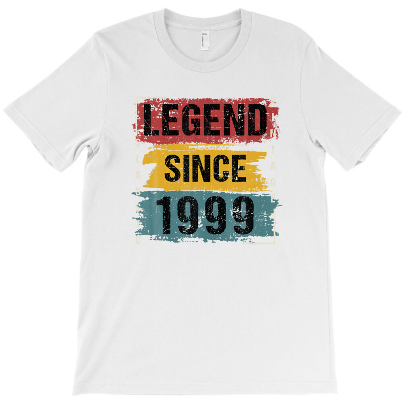 23 Years Old Vintage 1999 23rd Birthday Decoration Men Women T-shirt | Artistshot