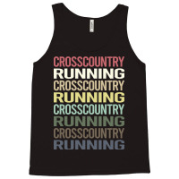 Colorful Text Cross Country Running Xc Tank Top | Artistshot