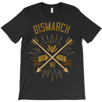 Bismarck Nd Hometown Pride Hipster Vintage Arrows T-shirt | Artistshot