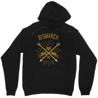 Bismarck Nd Hometown Pride Hipster Vintage Arrows Unisex Hoodie | Artistshot