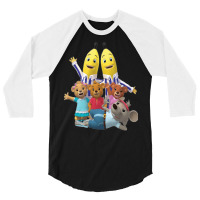 Bananas In Pyjamas Kids Love 3/4 Sleeve Shirt | Artistshot