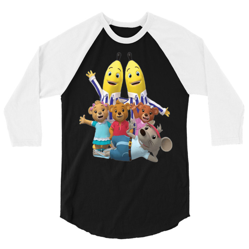 Bananas In Pyjamas Kids Love 3/4 Sleeve Shirt by ulanovlysap | Artistshot