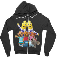 Bananas In Pyjamas Kids Love Zipper Hoodie | Artistshot