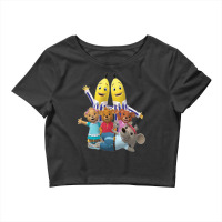 Bananas In Pyjamas Kids Love Crop Top | Artistshot