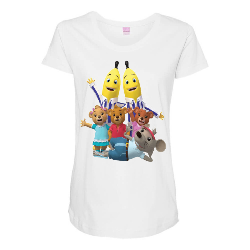 Bananas In Pyjamas Kids Love Maternity Scoop Neck T-shirt by ulanovlysap | Artistshot