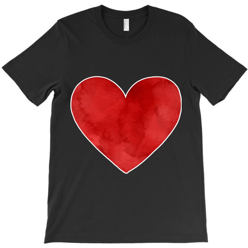 Big Red Heart Valentines Day T-shirt | Artistshot