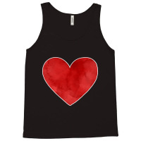 Big Red Heart Valentines Day Tank Top | Artistshot