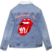 Knebworth '76 Unisex Sherpa-lined Denim Jacket | Artistshot