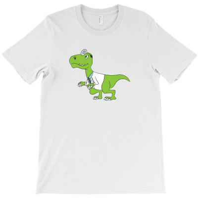 Custom Dental Assistant Dinosaur Doctor T-shirt By Hoainv - Artistshot