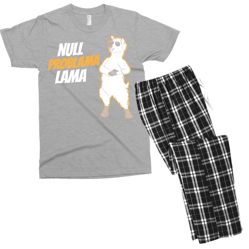 Llama Funny T  Shirt No Problem Lama T  Shirt Men's T-shirt Pajama Set | Artistshot