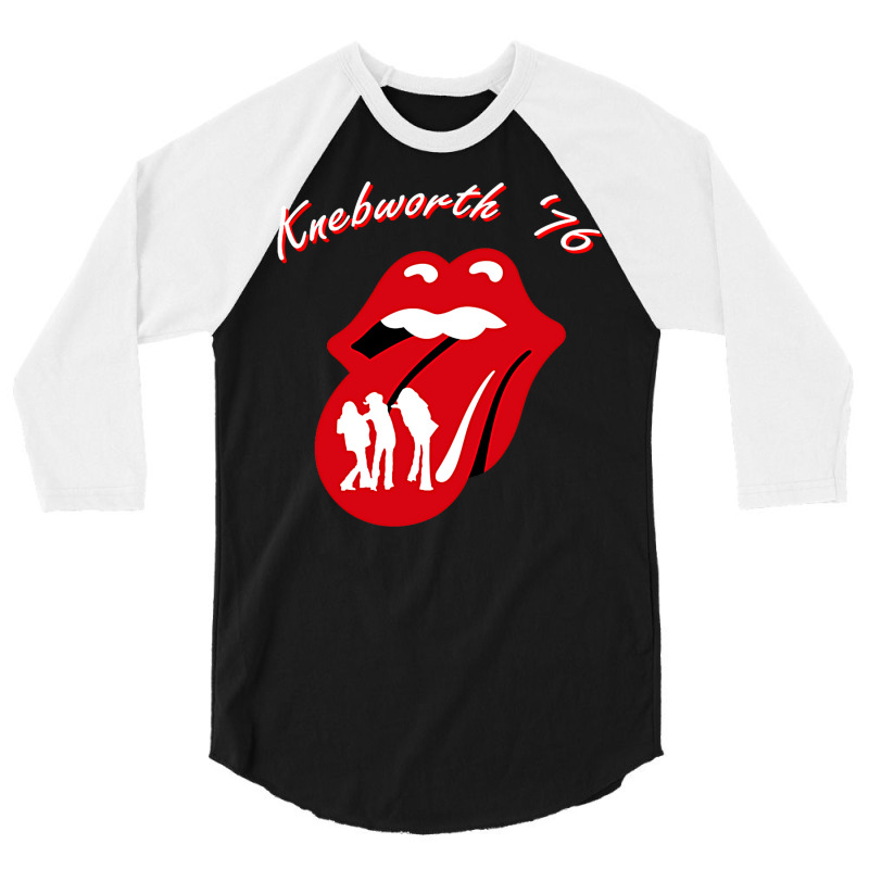 Knebworth '76 T Shirt 3/4 Sleeve Shirt by mauschruonan2 | Artistshot