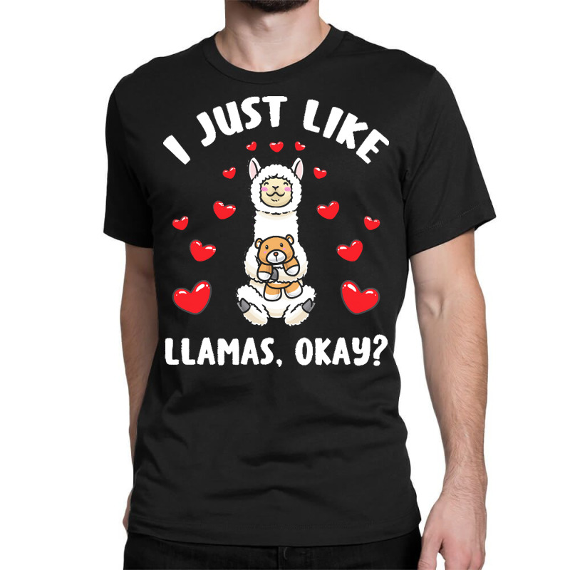 Llama Gift T  Shirt Llama Stuffed Animal Kawaii Lama Camel Alpaca Llam Classic T-shirt | Artistshot