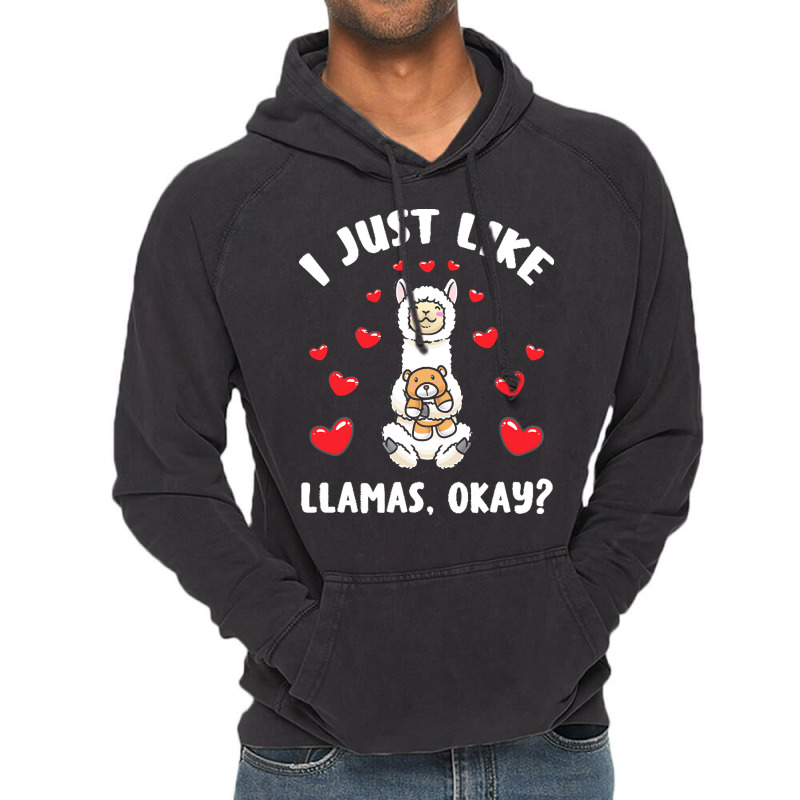 Llama Gift T  Shirt Llama Stuffed Animal Kawaii Lama Camel Alpaca Llam Vintage Hoodie | Artistshot