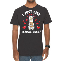 Llama Gift T  Shirt Llama Stuffed Animal Kawaii Lama Camel Alpaca Llam Vintage T-shirt | Artistshot