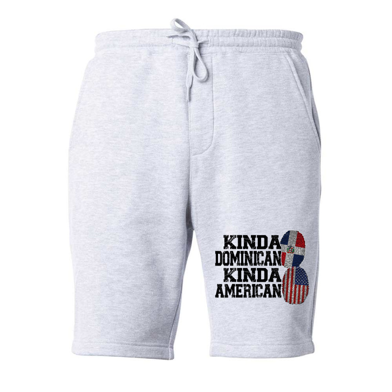 Kinda Dominican Kinda American Dominican T Shirt Fleece Short by barrydygertkkx | Artistshot