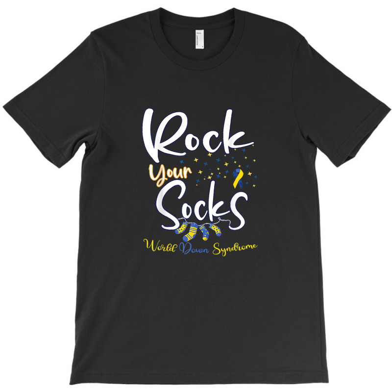 World Down Syndrome Day T Shirt Rock Your Socks Awareness T-shirt | Artistshot