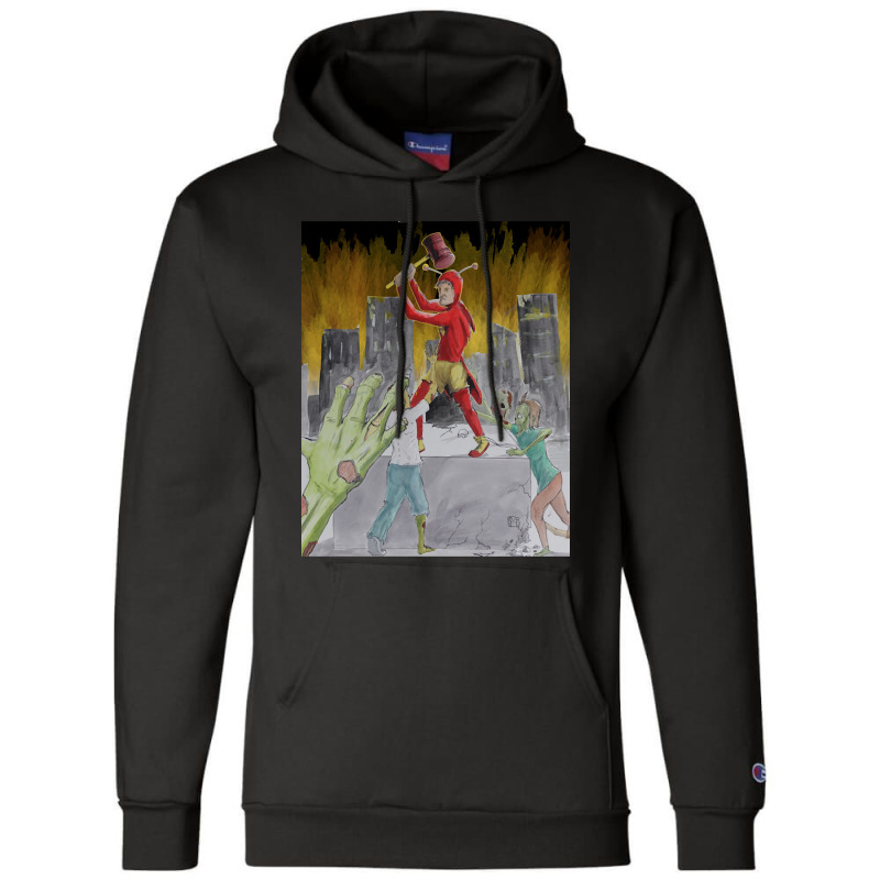 Chapulin Colorado Vs. The Zombies Champion Hoodie | Artistshot