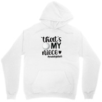 That's My Niece Proud Volleyball Auntie Volleyball Aunt Unisex Hoodie | Artistshot