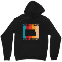 Bismarck North Dakota Retro Unisex Hoodie | Artistshot