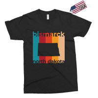 Bismarck North Dakota Retro Exclusive T-shirt | Artistshot