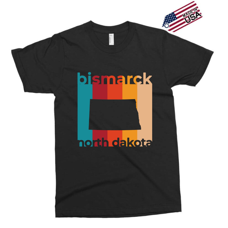 Bismarck North Dakota Retro Exclusive T-shirt | Artistshot