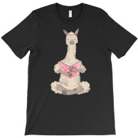 Llama Reading Book T  Shirt Llama Reading Book T  Shirt T-shirt | Artistshot