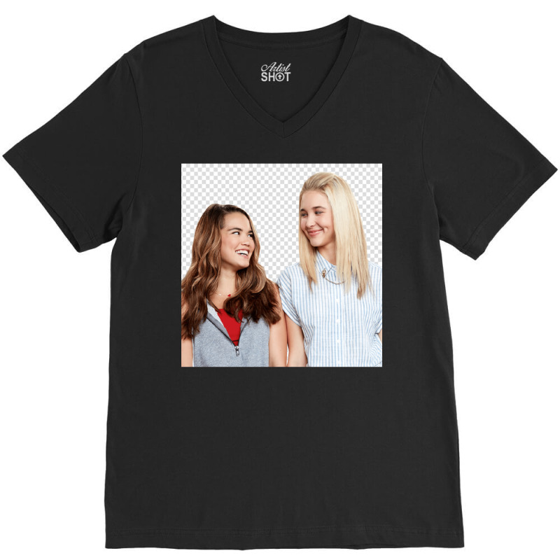 Alexa And Katie Classic V-Neck Tee by viickybubolzw | Artistshot