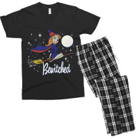 Bewitched Worn Men's T-shirt Pajama Set | Artistshot