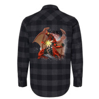 Bakugan Battle Brawlers Ultra Dragonoid Pyrus Hd Kids Green Flannel Shirt | Artistshot