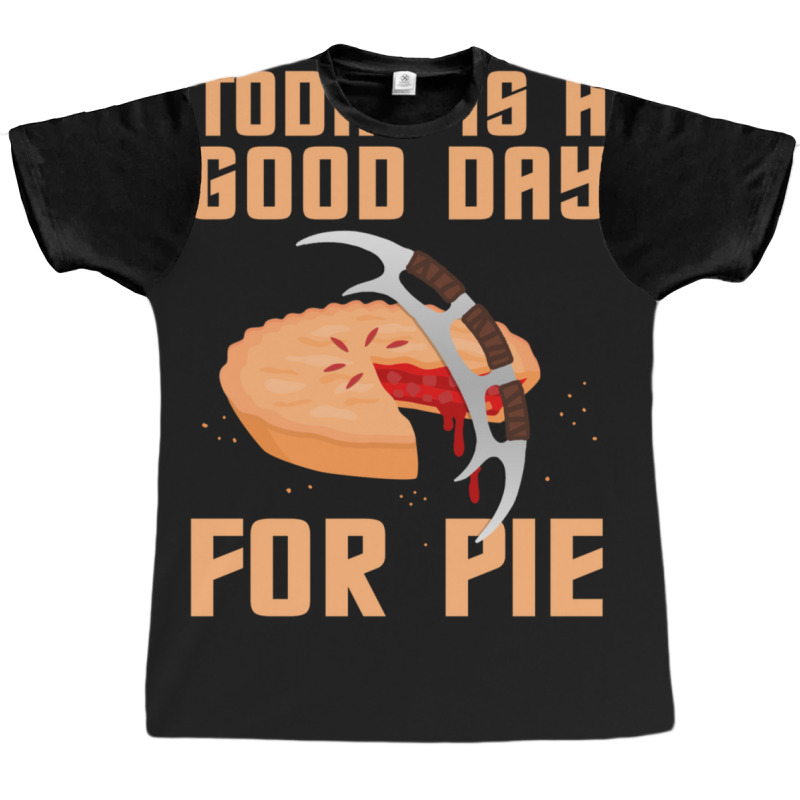 Klingon Pie Graphic T-shirt | Artistshot