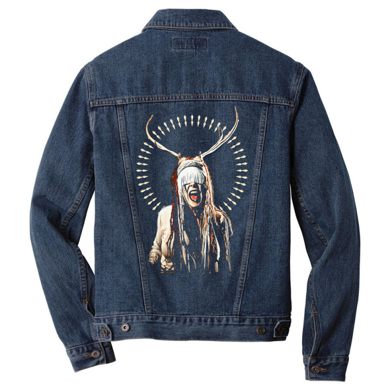 Maria Franz   Heilung 2 Men Denim Jacket by evoulamumandd | Artistshot