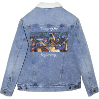 Knuckle Down Unisex Sherpa-lined Denim Jacket | Artistshot