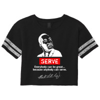 Martin Luther King Jr Day Scorecard Crop Tee | Artistshot