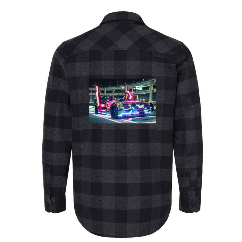 City Night Ride Flannel Shirt | Artistshot