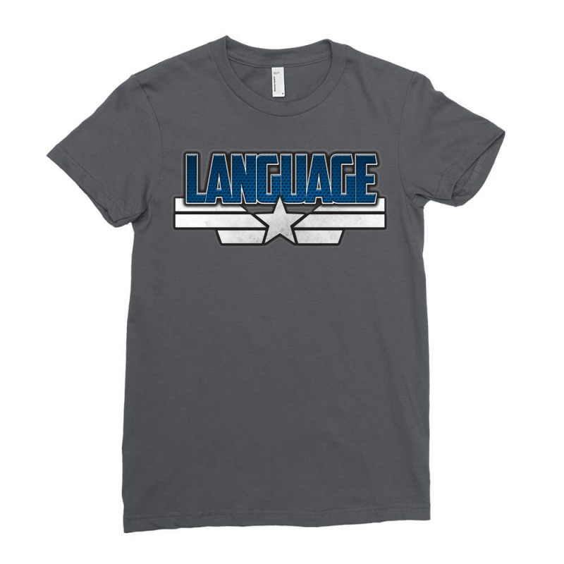 Language Ladies Fitted T-Shirt by sankieilis3 | Artistshot