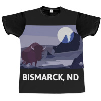 Bismarck, Nd Graphic T-shirt | Artistshot