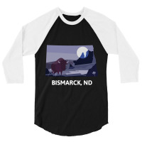 Bismarck, Nd 3/4 Sleeve Shirt | Artistshot