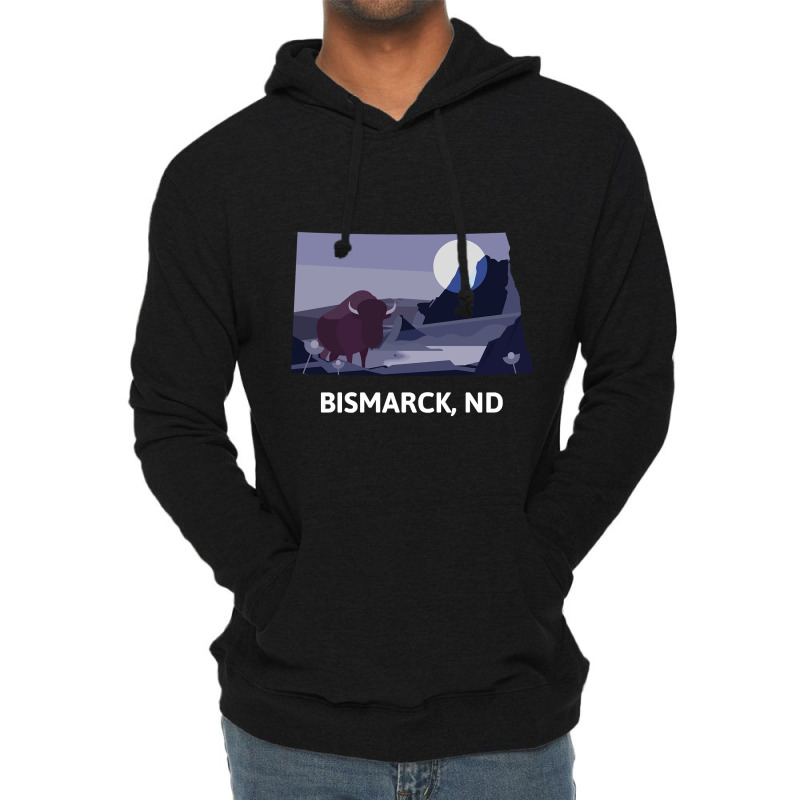 Bismarck, Nd Lightweight Hoodie | Artistshot