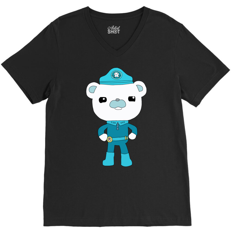 Captain Barnacles  Octonauts Kids Nature V-Neck Tee by halmanmstmp | Artistshot