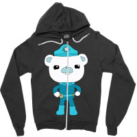 Captain Barnacles  Octonauts Kids Nature Zipper Hoodie | Artistshot