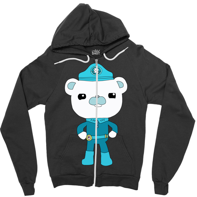 Captain Barnacles  Octonauts Kids Nature Zipper Hoodie by halmanmstmp | Artistshot