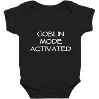 Goblin Mode Activated Funny For Lazy Slob Men Women Adults Tank Top Baby Bodysuit | Artistshot