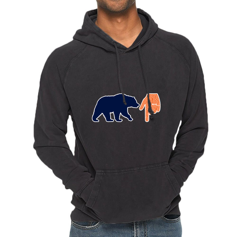 Bear Down Hand Vintage Hoodie by fumbledeafness270 | Artistshot