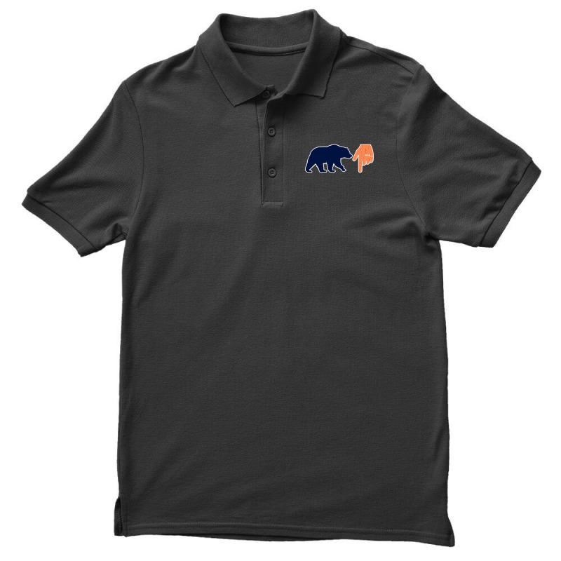 Bear Down Hand Men's Polo Shirt by fumbledeafness270 | Artistshot