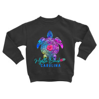 Limited Edition Myrtle Beach Carolina Tie Dye Sea Turtle Vacation 2022 Toddler Sweatshirt | Artistshot